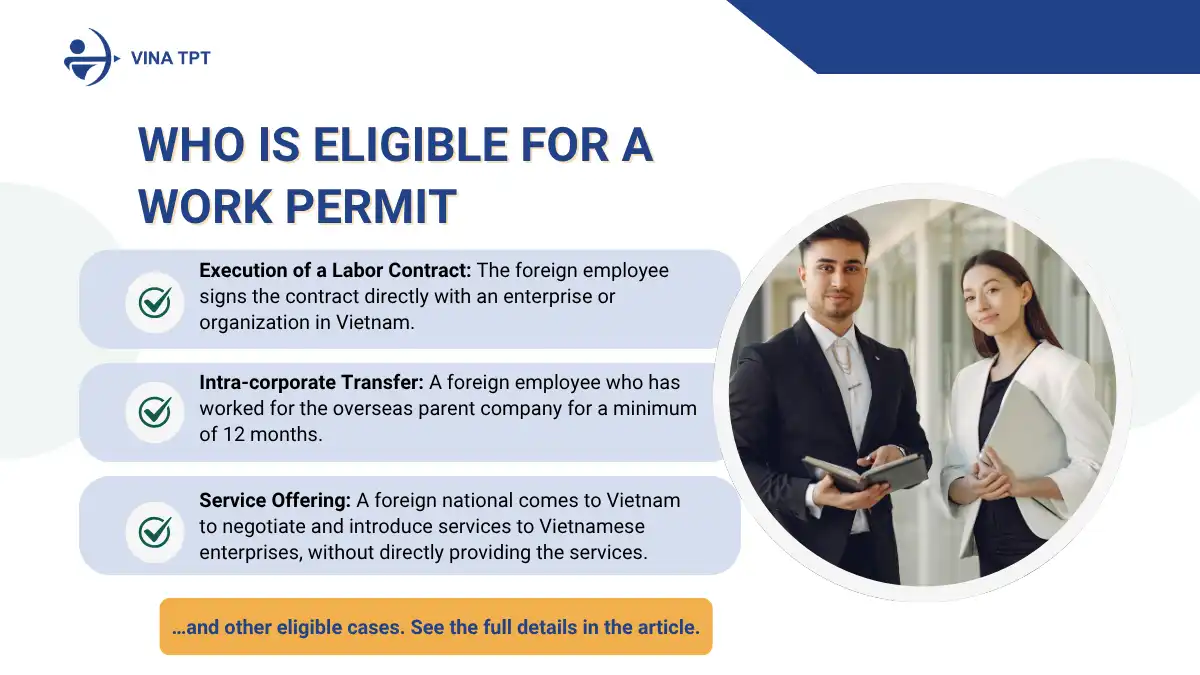 Eligible for a work permit