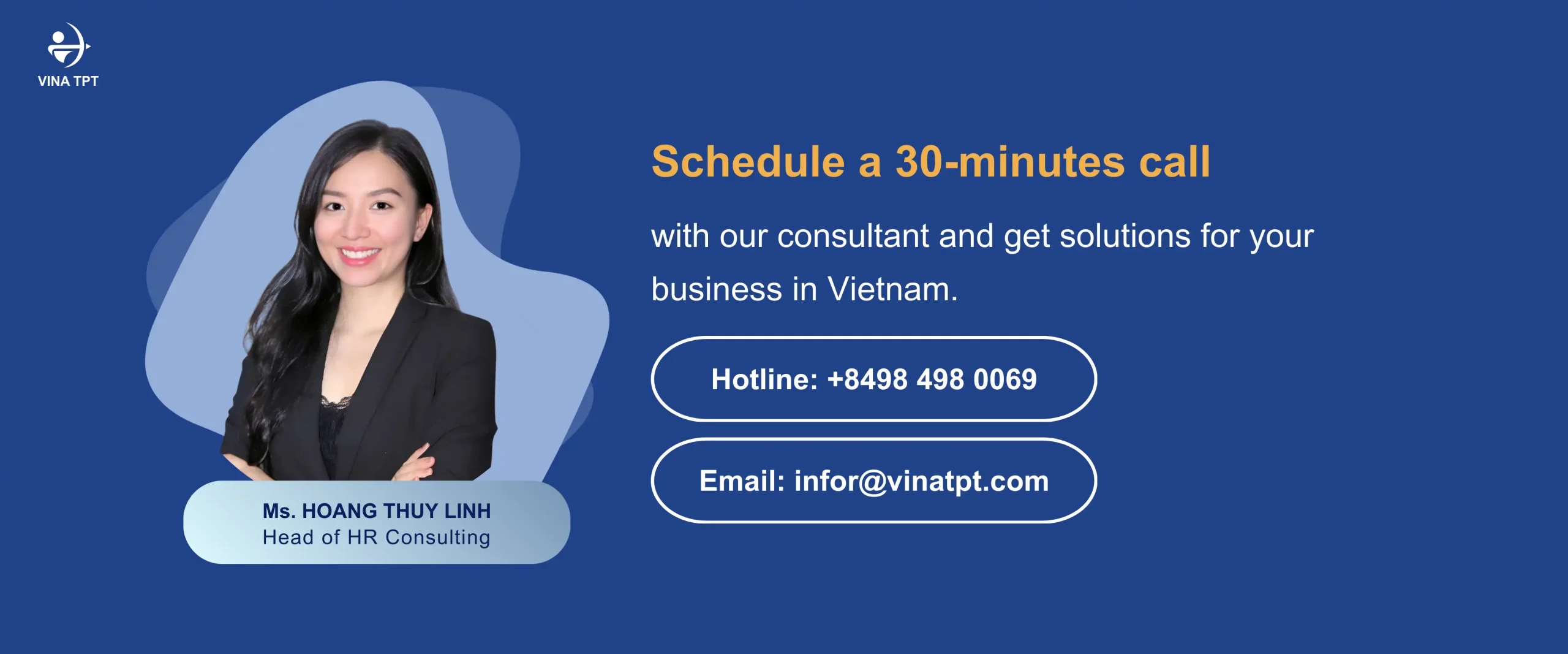 HR Manager Vina TPT Payroll services in Vietnam