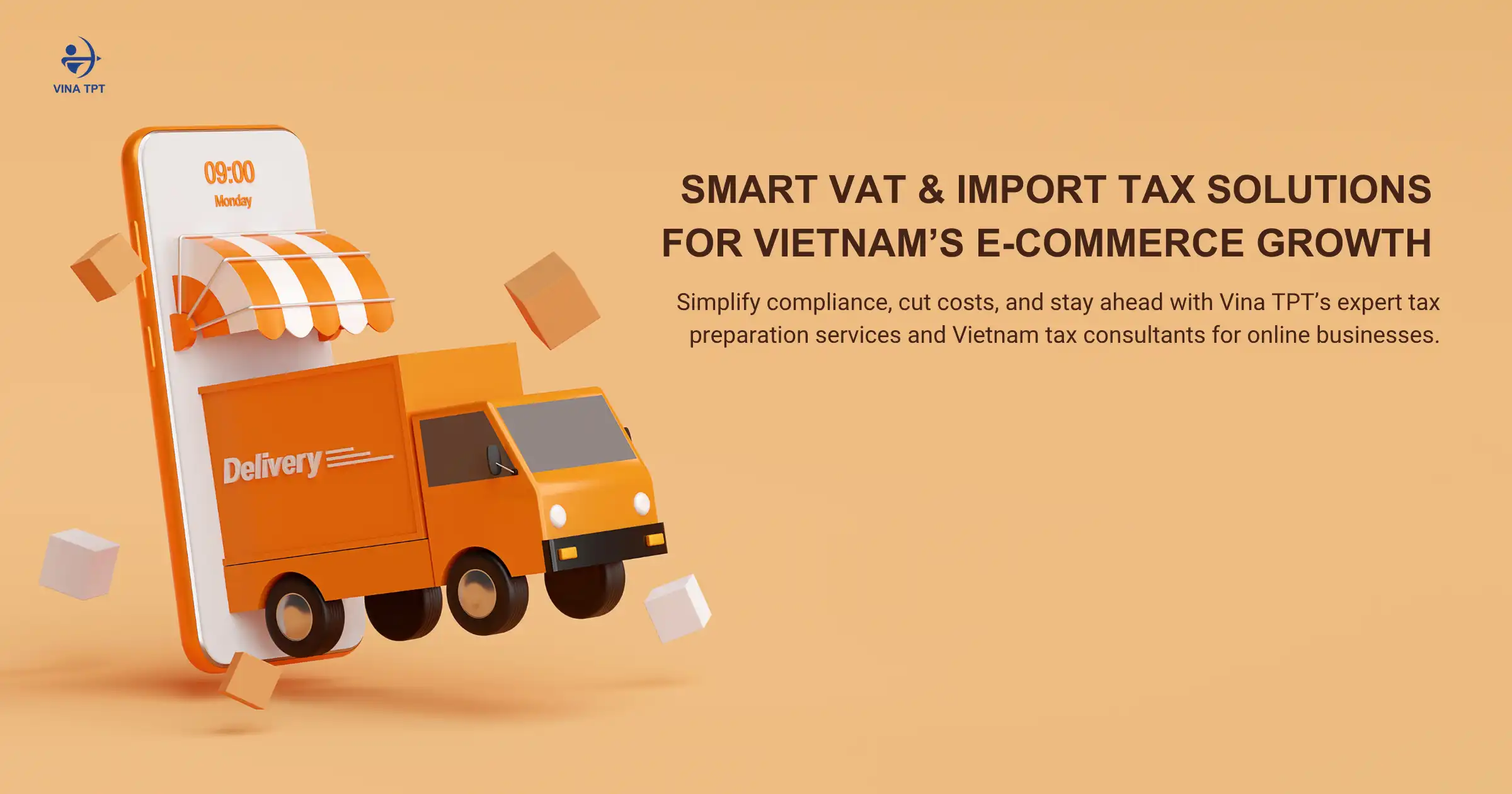 Vina TPT Tax Service - professional tax preparation services for e-commerce businesses in Vietnam