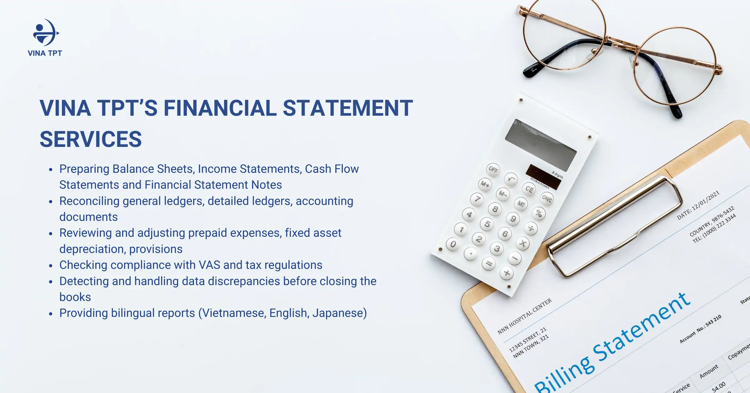 Vina TPT’s Financial Statement Services