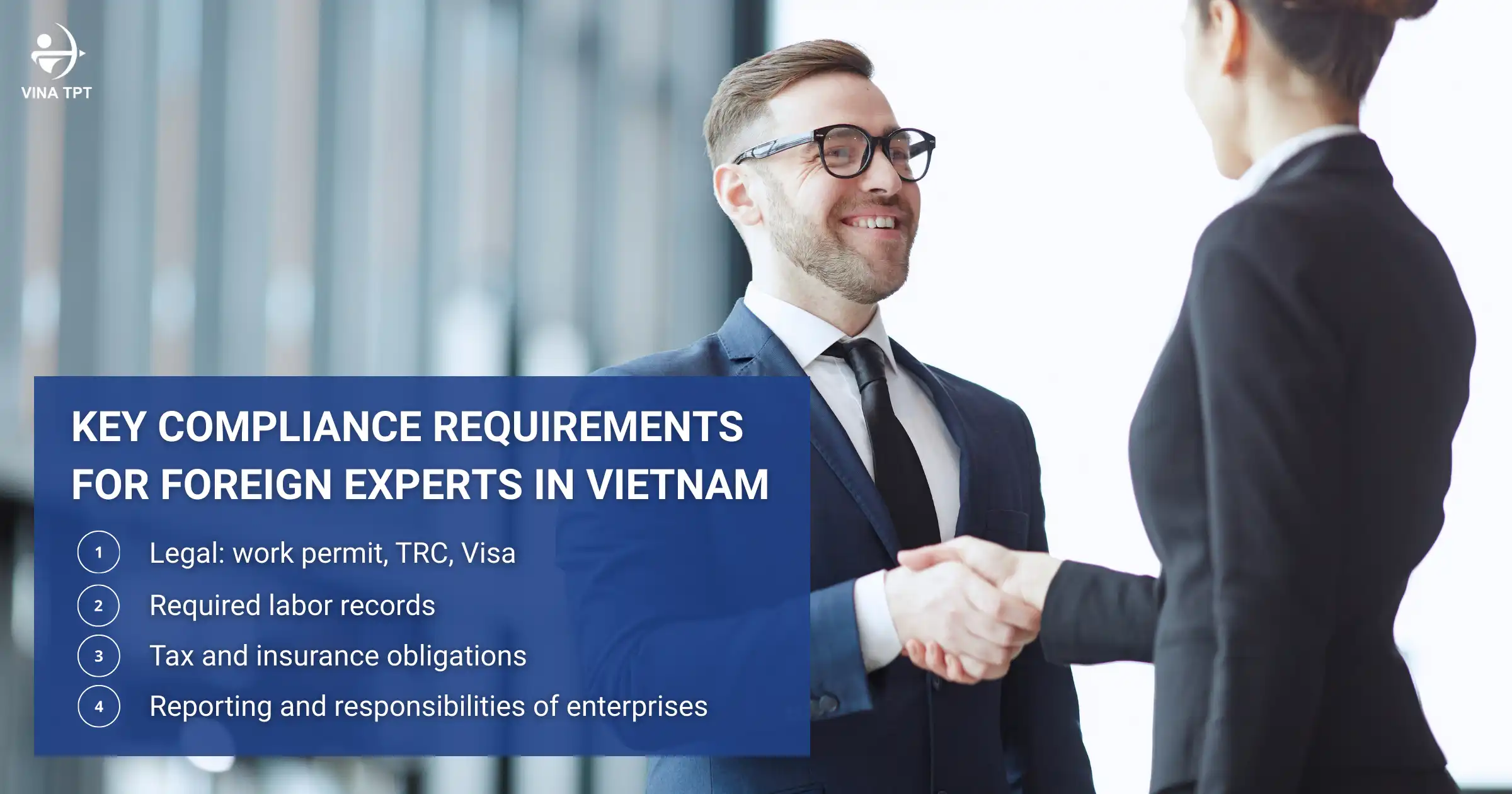 Vietnam Work Permit & Tax Compliance for Foreign Experts-Vina TPT