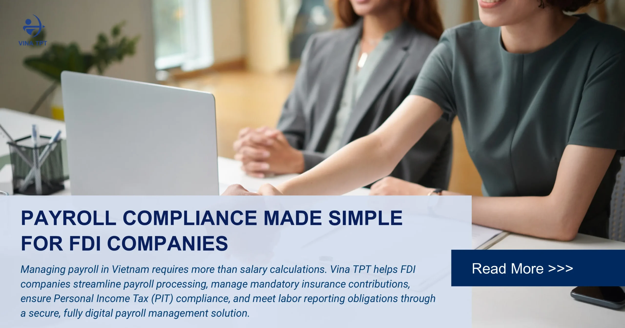 Payroll Management Services in Vietnam | Vina TPT Company Limited